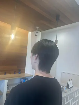 ショート パーマ メンズ riddle hair(駒生)所属・山越 美裕樹のヘアスタイル