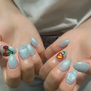 ネイル Protea きぬがわ らむのネイルデザイン