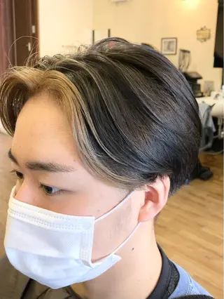 パーマ メンズ ヘアークルーズ ピースのヘアスタイル