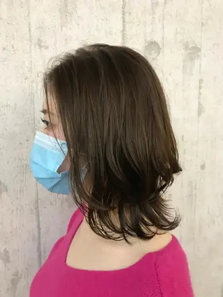 セミロング 【店長】ショート 似合わせ🦩相羽里美のヘアスタイル