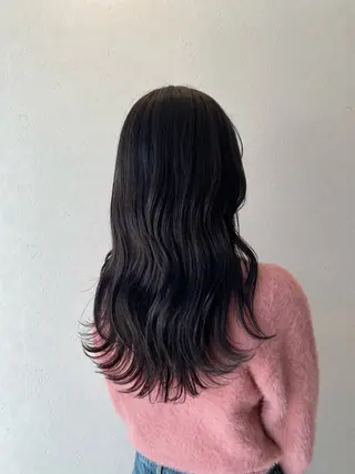 セミロング 希優🌺ソムリエ /ブリーチ/カットのヘアスタイル