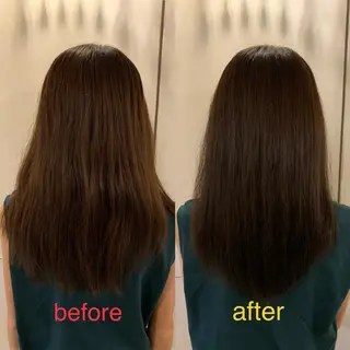 セミロング カラー 薄毛ケア/痒みケア オガワシンペイのヘアスタイル