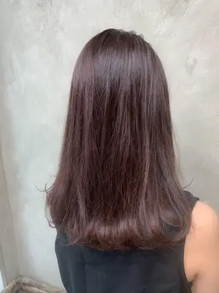 セミロング カラー 🌈髪質改善💕 縮毛矯正✨青木まで✨のヘアスタイル