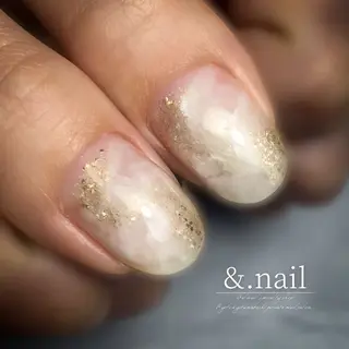 ネイル &.nail/ ニュアンス/持込み可のネイルデザイン