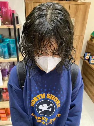 ショート カラー パーマ パーマ指名No1 /namiのヘアスタイル