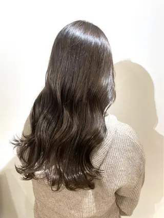 ロング カラー 佐藤 梨里花 ❤︎のヘアスタイル