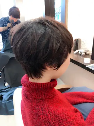 ショート 🌙似合わせ🐈‍⬛ ケア✨又吉のヘアスタイル