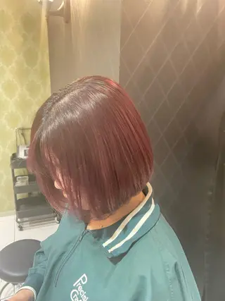 カラー 早坂 あおいのヘアスタイル