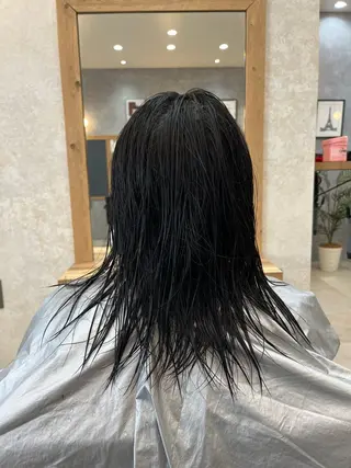 ミディアム nagi所属・横田直也／韓国風 レイヤーカット／千種のヘアスタイル