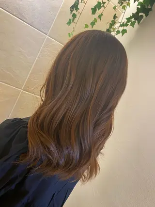 カラー 茅ヶ崎/ハイライト/ ハイトーン/関口実華のヘアスタイル