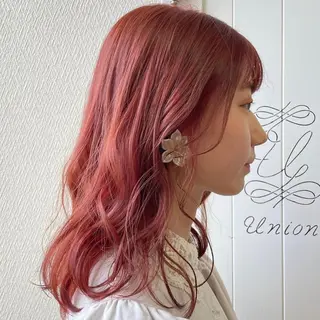 ミディアム カラー 韓国ヘア /男女❄️ 細江 美紅のヘアスタイル