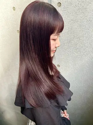 ロング カラー ダブルカラー 🌙ｃｈｉｎａｒｉのヘアスタイル