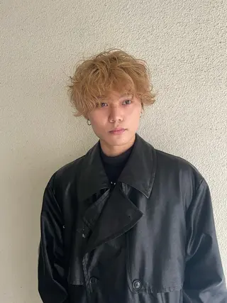 パーマ メンズ 【Pia】吉谷 翔陽/メンズパーマのヘアスタイル