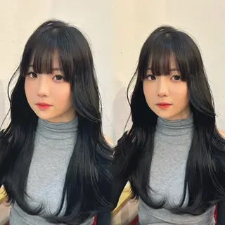 ロング レイヤーカット/髪質 改善/Hayatoのヘアスタイル