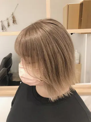 ショート カラー パーマ ヘアアレンジ 【ツヤ髪美容師】 ツダケイスケのヘアスタイル