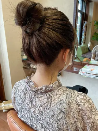 ヘアアレンジ Vyuha ビューハのヘアスタイル