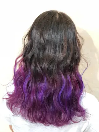 セミロング カラー uno pulir【ウノプリール】西梅田ハービスプラザ店所属・海外レイヤー/ 梅田美容室のヘアスタイル