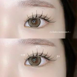 マツエク・マツパ Crescent Eye 中島のマツエク・マツパデザイン