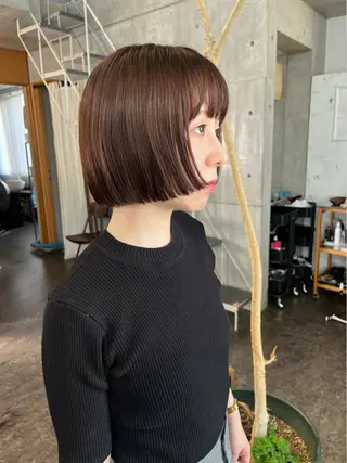 ショート カラー 大林 エリコのヘアスタイル