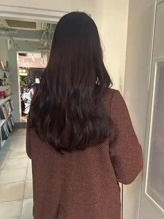 ロング カラー rento🎨 /ワンカラー募集のヘアスタイル