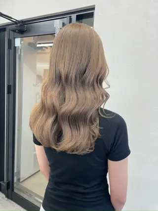 ロング カラー 大人可愛い/透明感 カラー🐰RINAのヘアスタイル