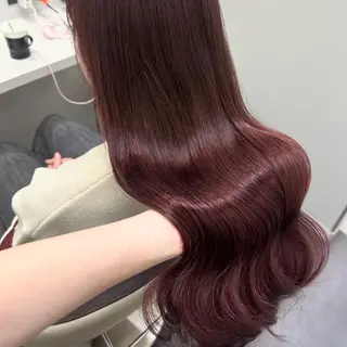 セミロング カラー ヘアアレンジ メンズ 🌟🍒ハイトーン 韓国ヘア/ユウミのヘアスタイル