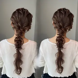 ロング ヘアアレンジ モデル様募集中 🎀🫧HARUNAのヘアスタイル