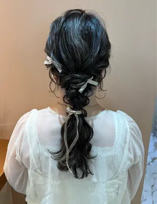 セミロング カラー ヘアアレンジ ✨カチモリ✨レイヤー 韓国ヘア🇰🇷ゆいのヘアスタイル