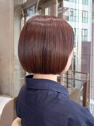 ミディアム 🎟くびれヘア/ボブ 髪質改善/ユイのヘアスタイル