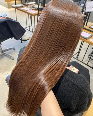 ロング パーマ 🩷🍭中津・梅田 エリア🍬💜のヘアスタイル