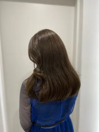 セミロング 💍大人デザイン /ハイトーン♡リクトのヘアスタイル