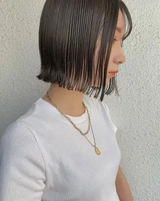 ミディアム くどうももか 浦和　ショート　ボブのヘアスタイル