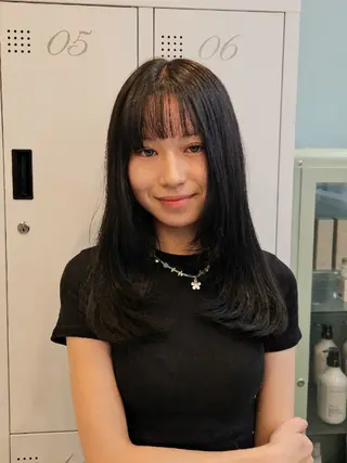 ロング ミク🇰🇷 /Agu hairのヘアスタイル
