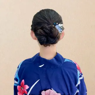 ヘアアレンジ 似合わせヘアメイク 💐オダギリチアキのヘアスタイル