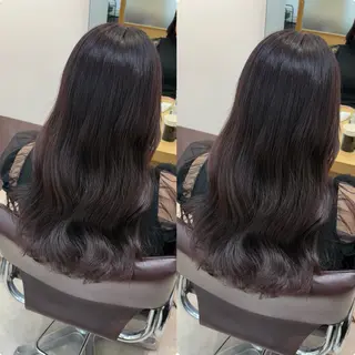 セミロング カラー GO TODAY SHAiRE SALON 新宿店所属・Minami. 🩵 再現性特化ヘアのヘアスタイル