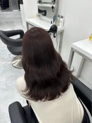 カラー noa🫧美髪/ 透明感カラーのヘアスタイル