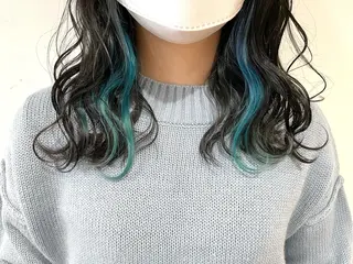 ミディアム カラー 🌈🌸あおき みちる🌟💗のヘアスタイル