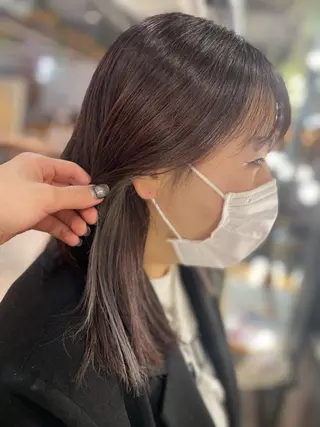 ミディアム カラー 伊藤 裕也のヘアスタイル