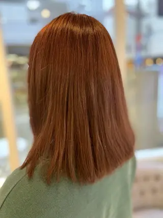 セミロング カラー 菊地 美憂のヘアスタイル