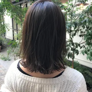 ミディアム LOMA🇰🇷 銀座クボタのヘアスタイル