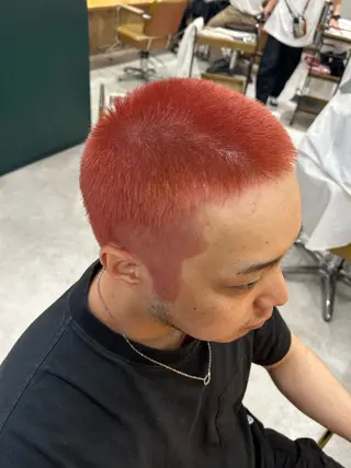 ショート カラー ヘアアレンジ メンズ 《メンズ特化》 早川 愛斗のヘアスタイル