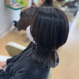 ミディアム カラー 🎀🤍芦澤 李音🤍🎀のヘアスタイル