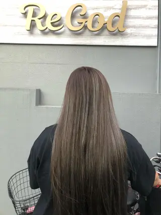 ロング 🐆アンドウ チカコ🦓のヘアスタイル