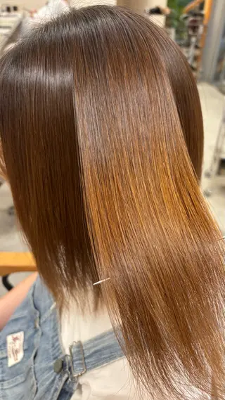 ミディアム TEMIL HAIR 彩香のヘアスタイル
