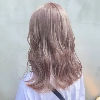 ロング ヘアアレンジ カラー ひな ALBA🐰三鷹のヘアスタイル