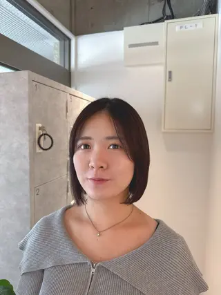 ミディアム デザインカットカラー /🍓MITO🍓のヘアスタイル