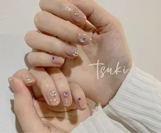 ショート ネイル LUNA Nail salon💕のネイルデザイン