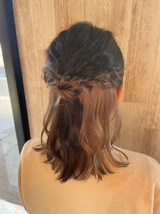 ヘアアレンジ 岡村 真子のヘアスタイル