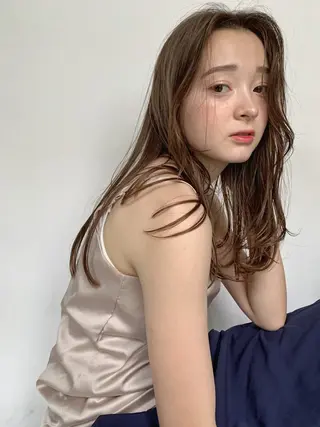 ロング カラー ヘアアレンジ 個室　髪質改善サロン　HANARE by youres hair 神楽坂 【はなれ】所属・🌈髪質改善 縮毛矯正特化🌈松田のヘアスタイル