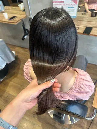 ロング カラー La fith hair cheval　熊本店所属・透明感カラー🧸🫧 WAKOのヘアスタイル